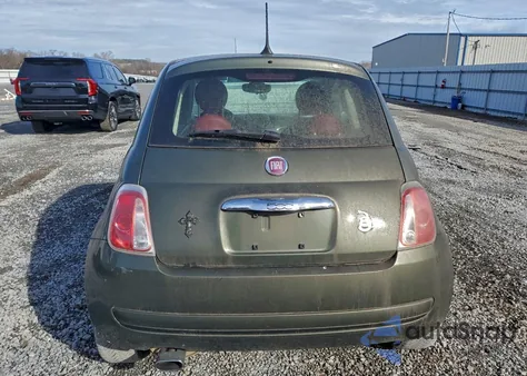 2017 Fiat 500 from USA, damaged, VIN 3C3FFKR6HT593716